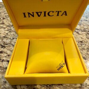 Invicta Watch Box & Pillow – Empty – Original Invicta Presentation Case